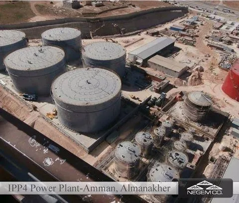 IPP4 Al Manakher Power Project — Storage Tanks